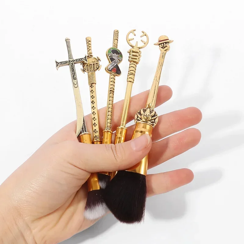Makeup Brush Set - ワンピース メイクブラシセット コスプレ ルフィ チーク ノーズ