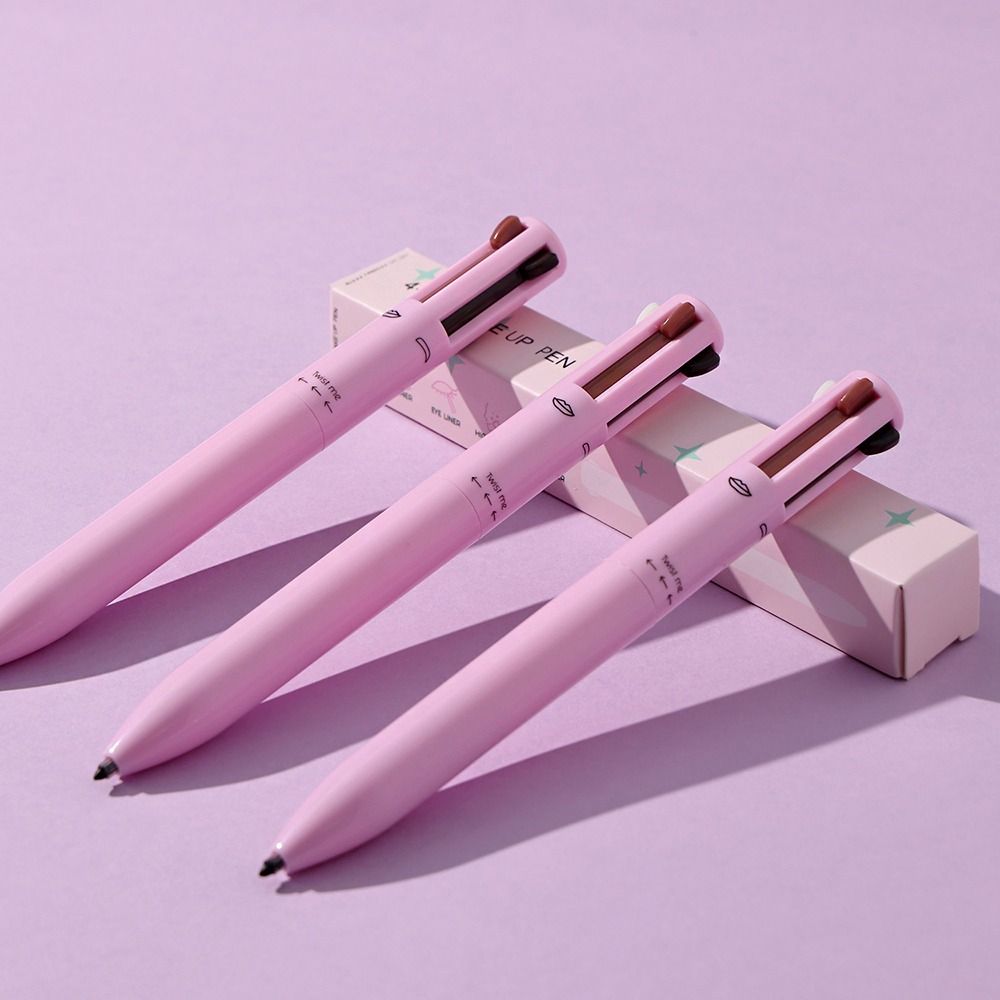 Beauty Makeup Women - 女性用防水アイライナーメイクペン,眉毛エンハンサー,多機能リップライナー,美容および健康化粧品,4 in 1,新品
