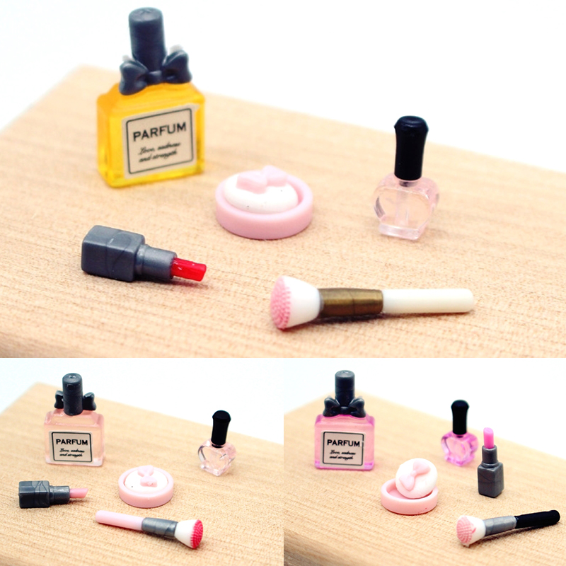 Beauty Kiss Makeup - 1セット 1:12 ドールハウス ミニチュア 化粧品 口紅