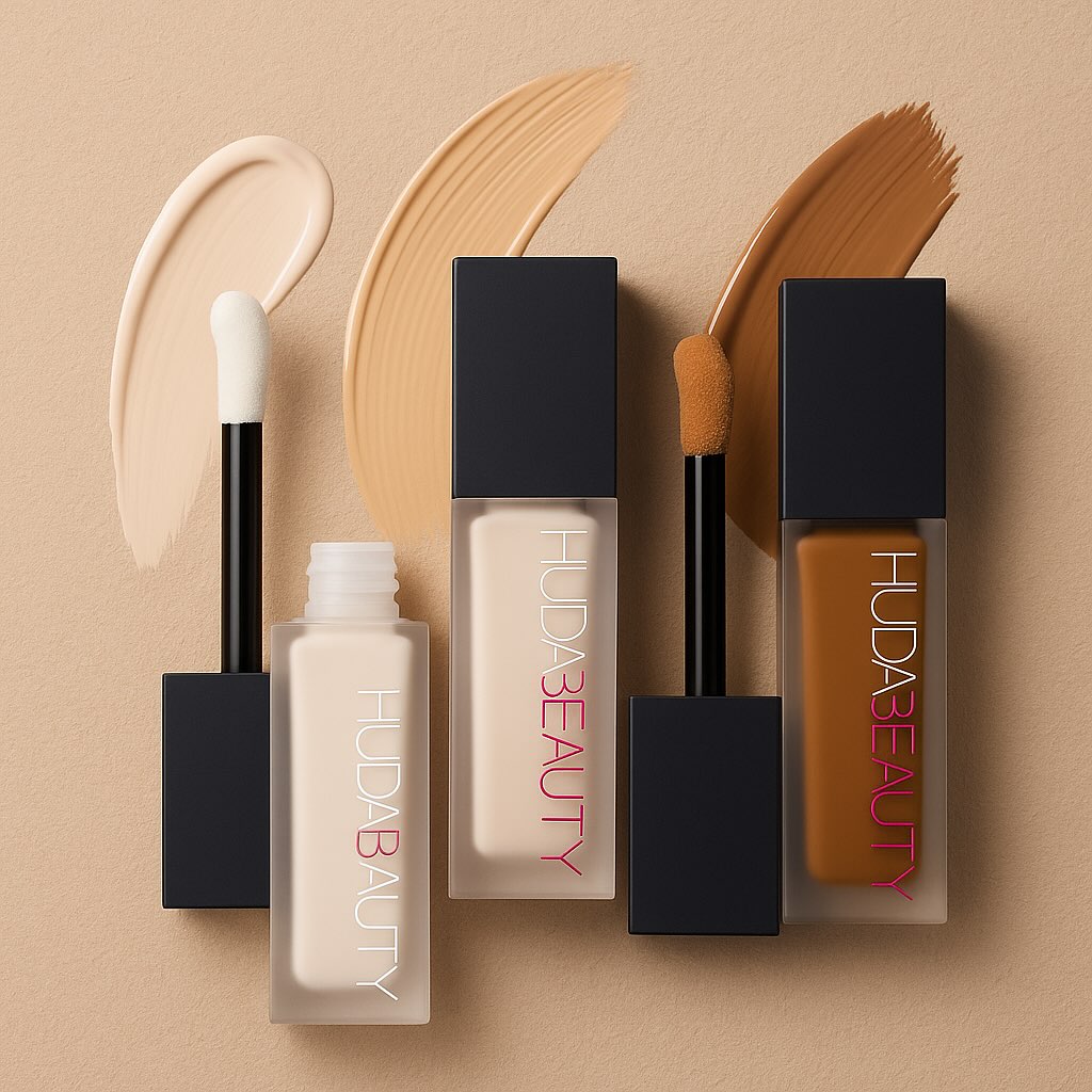 Beauty Huda Makeup - HUDA BEAUTY フェイクフィルター ルミナス マット アイコンシーラー