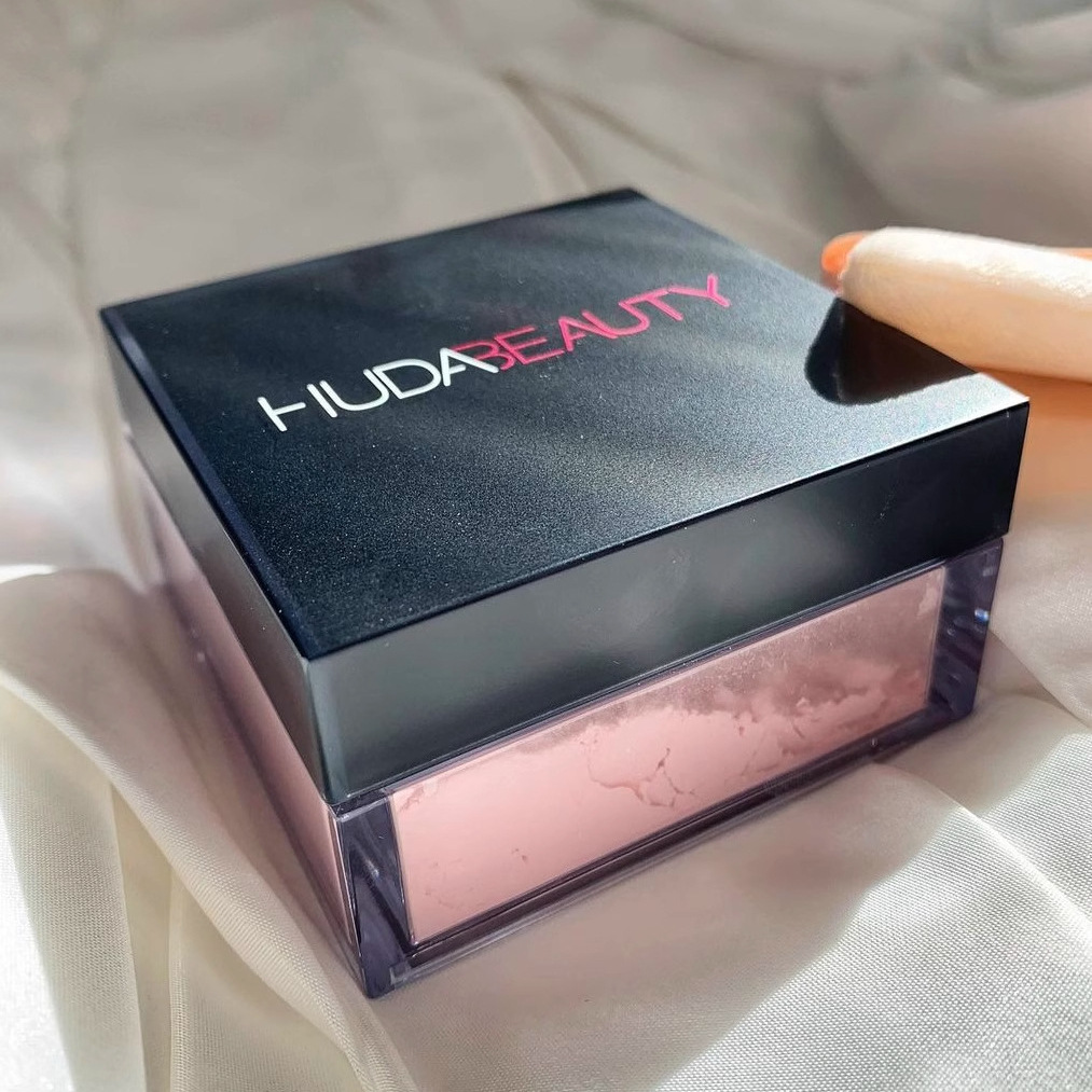Beauty Huda Makeup - Huda Easy Bake ルースセッティングパウダー ロングラスティング オイルコントロール