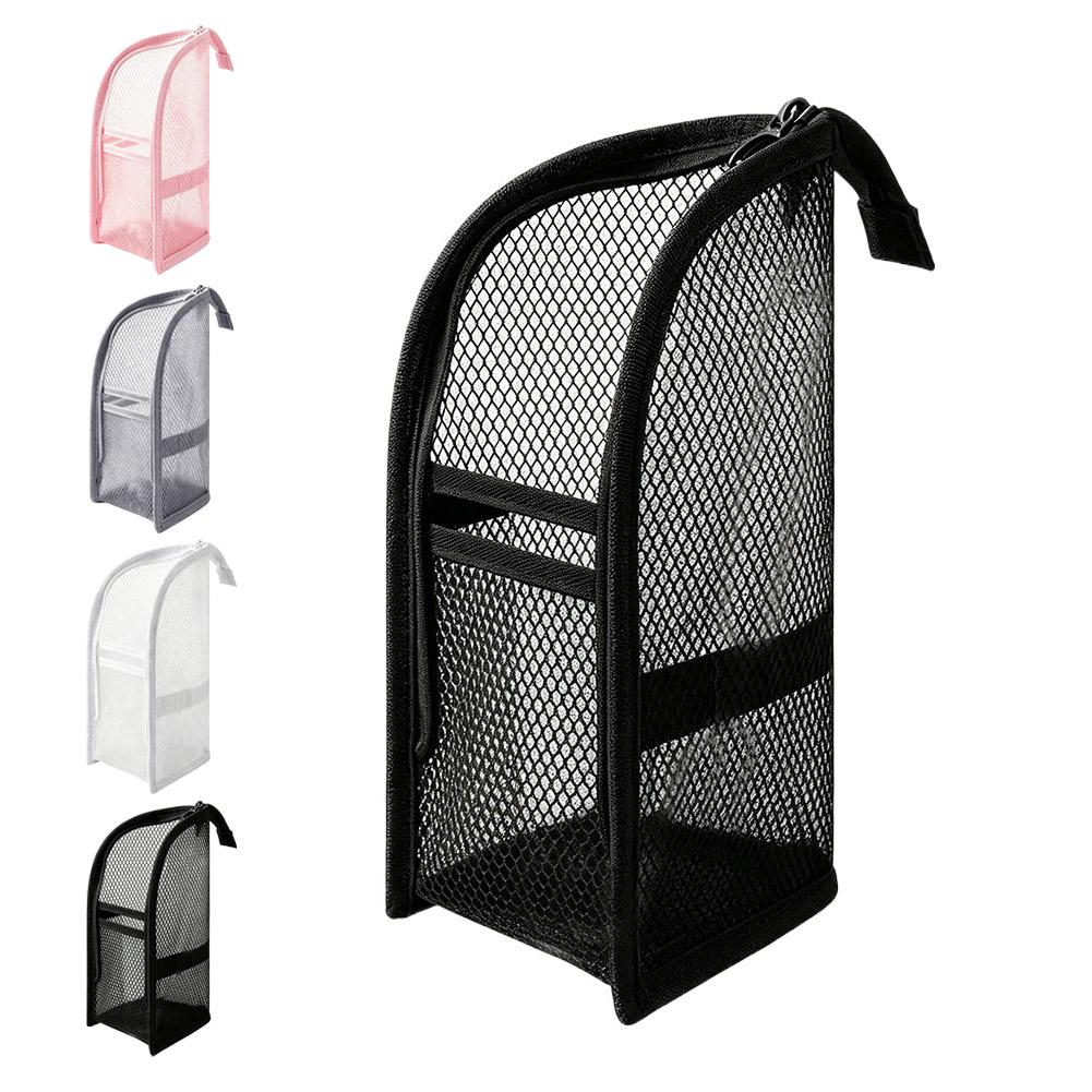 Beauty Bag Makeup - EVA メッシュ化粧品バッグ旅行収納ポータブルトイレタリービューティーケース化粧バッグオーガナイザー女性メイクアップポーチバスルームウォッシュパック