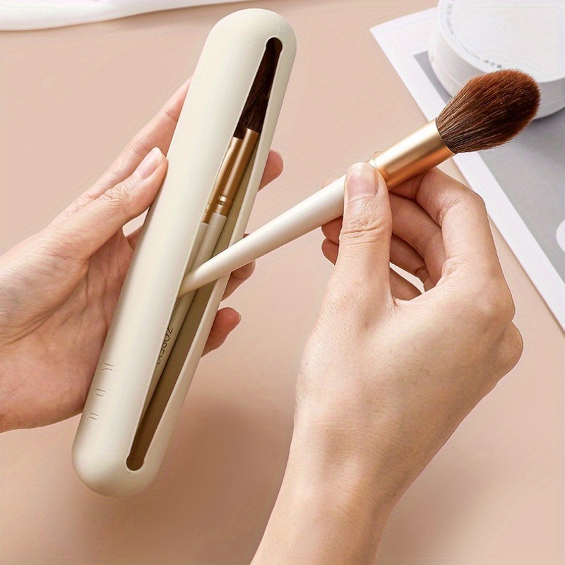 Beauty Bag Makeup - 化粧バッグ化粧ブラシポーチ化粧品オーガナイザートラベルホルダー収納ブラシケースブラシシリコンポルタカネタ