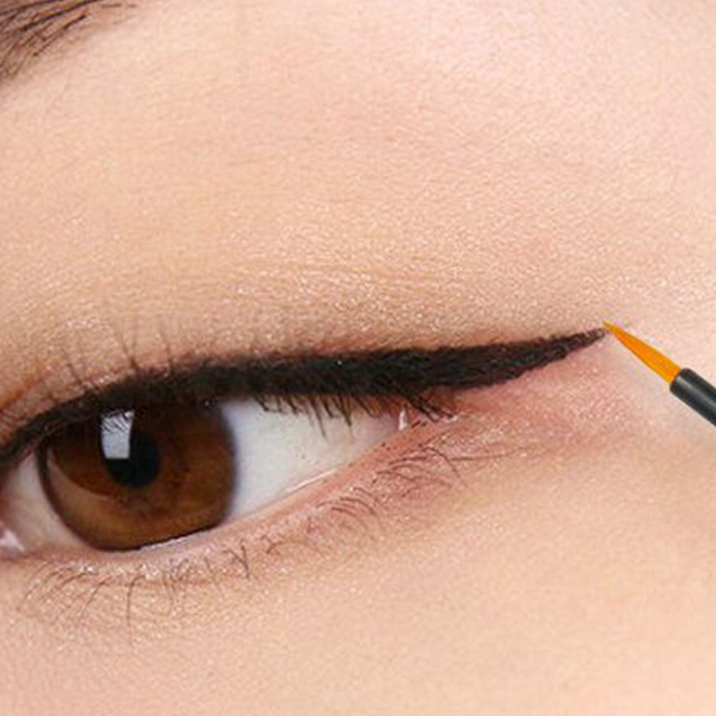 100本入り使い捨てアイライナーブラシ 細い先端のファイバー - Makeup Brush Set のレビューと価格