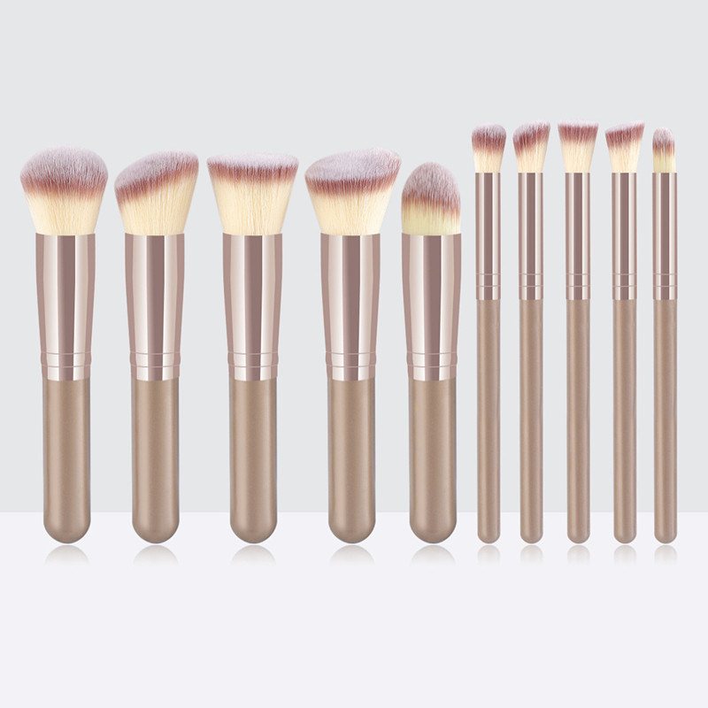 10 個ミニメイクブラシセット化粧品メイクアップツール女性美 - Beauty Makeup Pictures のレビューと価格