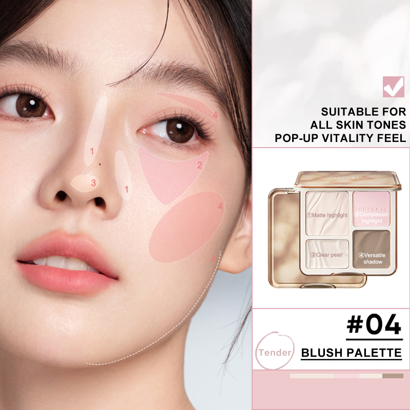 Judydoll ハイライター & コンター パレット、マッ - Highlighter Bronzer Palette のレビューと価格