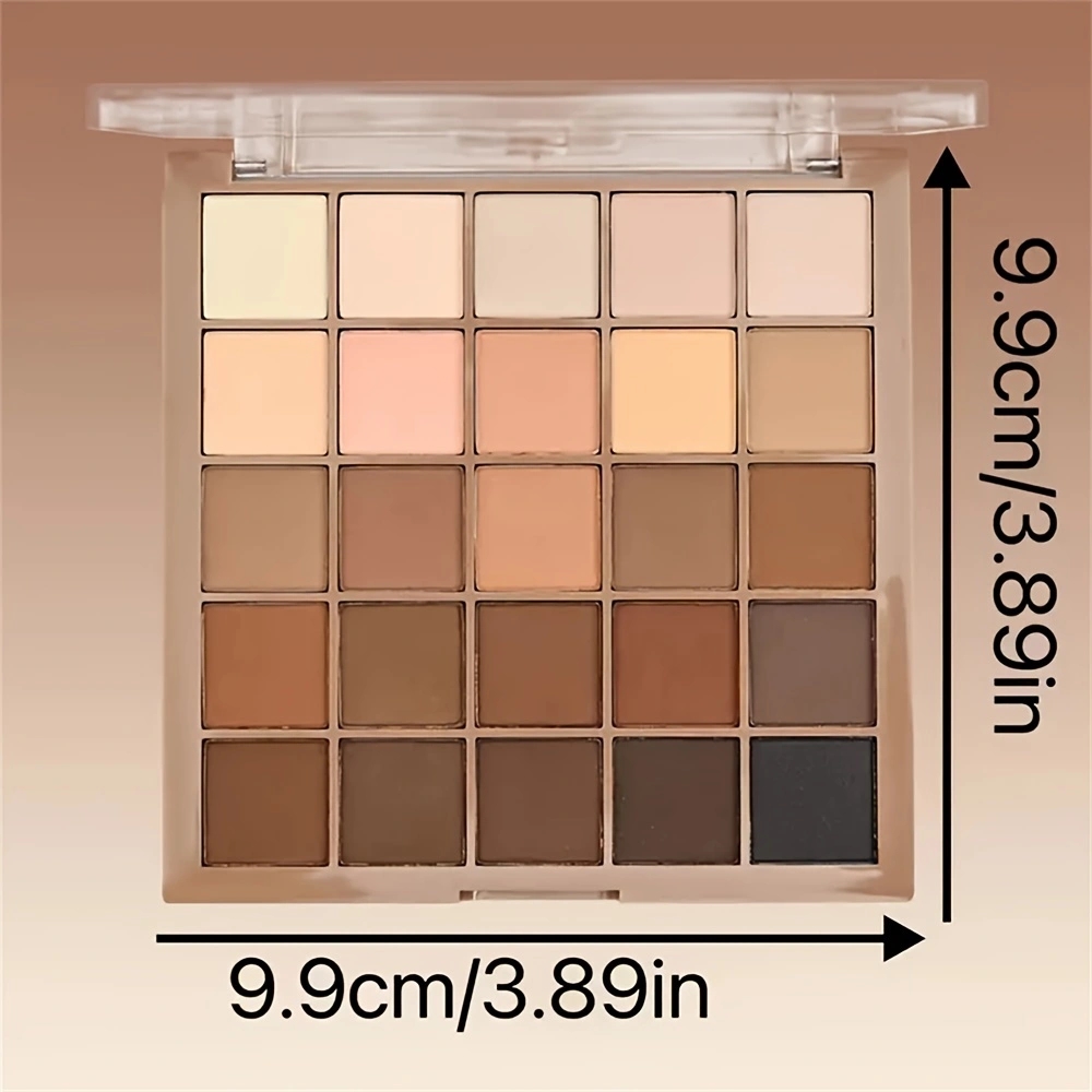 25色のアイシャドウパレット - ニュートラルなグレーとブラ - Beauty Huda Makeup のレビューと価格