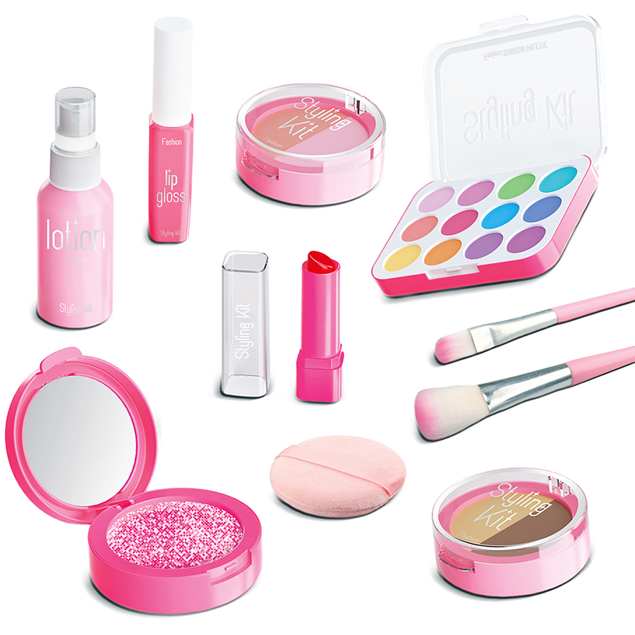 10 ピース/セットシミュレーションごっこメイクままごとおも - Beauty Kiss Makeup のレビューと価格