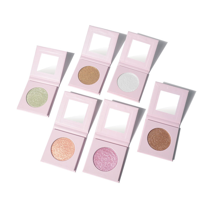 メイクアップハイライターカスタムロゴコスメティックシングルピ - Highlighter Bronzer Palette のレビューと価格