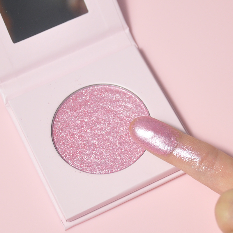 メイクアップハイライターカスタムロゴコスメティックシングルピ - Highlighter Bronzer Palette のレビューと価格