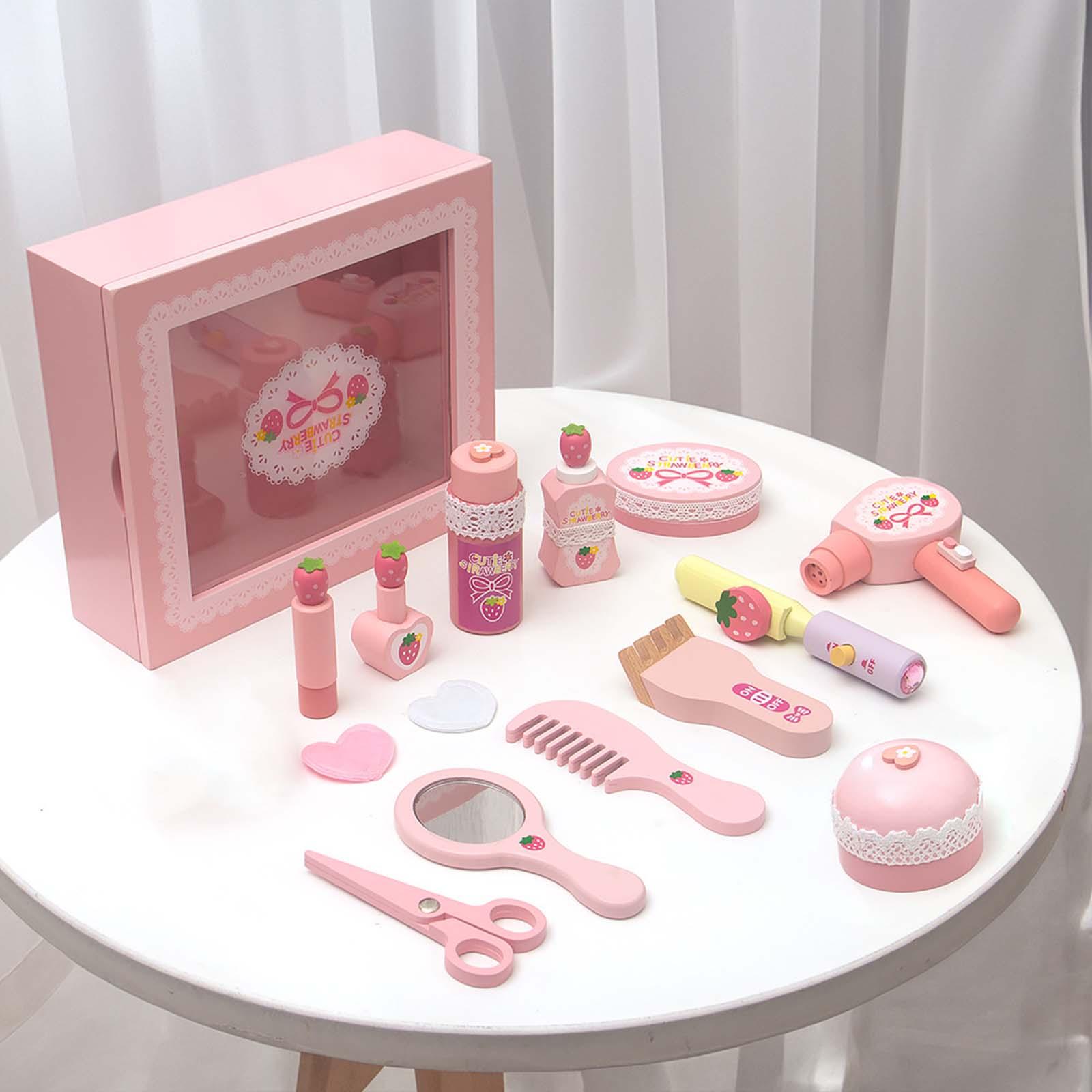木製メイクアップおもちゃセット 女の子向け学習玩具 化粧品お - Beauty Makeup Games Free のレビューと価格
