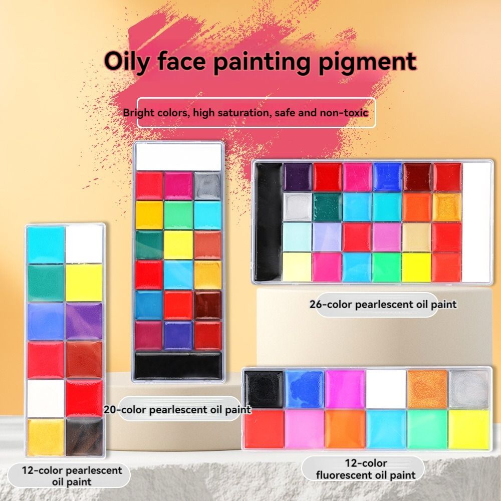 発光フェイスボディオイルペイントカラフルメイクアップハロウィ - Beauty Makeup Pictures のレビューと価格