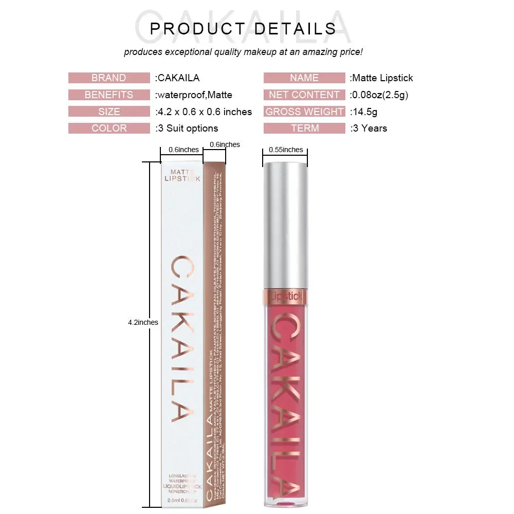 メイクアップ女性美容赤テフロン加工カップ防水リップグロスセク - Beauty Huda Makeup のレビューと価格