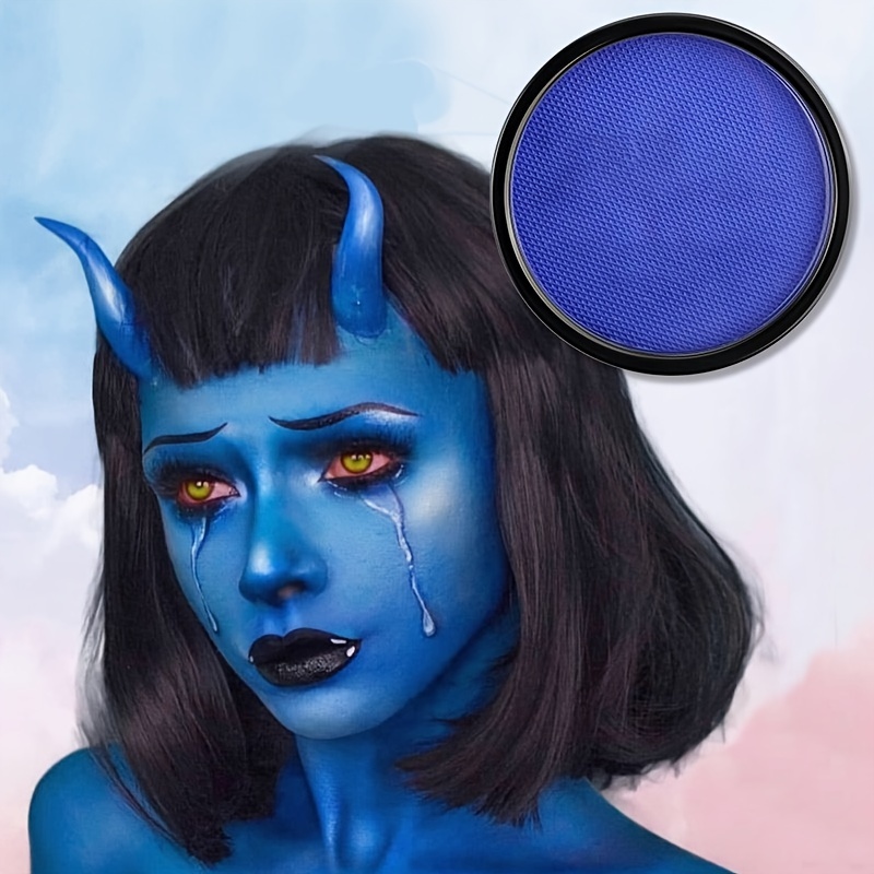 30 グラム水溶性単色ボディペイント黒と白のメイクアップフェ - Beauty Makeup Pictures のレビューと価格