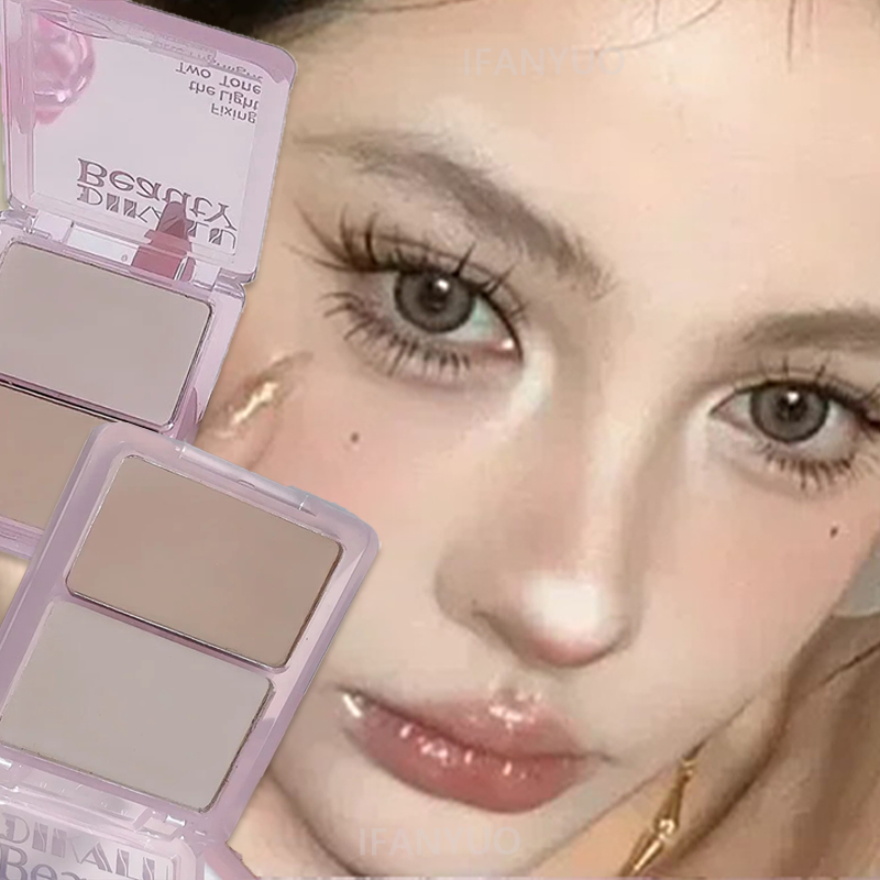 ツートーン ハイライト コンター パレット マット ハイライ - Highlighter Bronzer Palette のレビューと価格