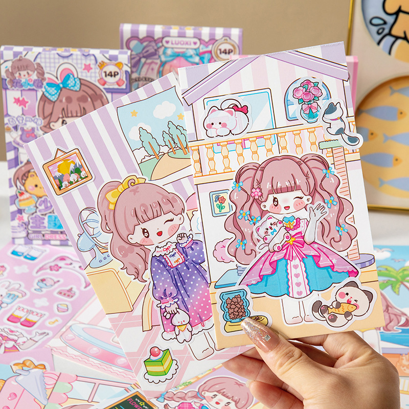 漫画美少女プロフェッショナルドレスアップゲームステッカーブッ - Beauty Makeup Games Free のレビューと価格