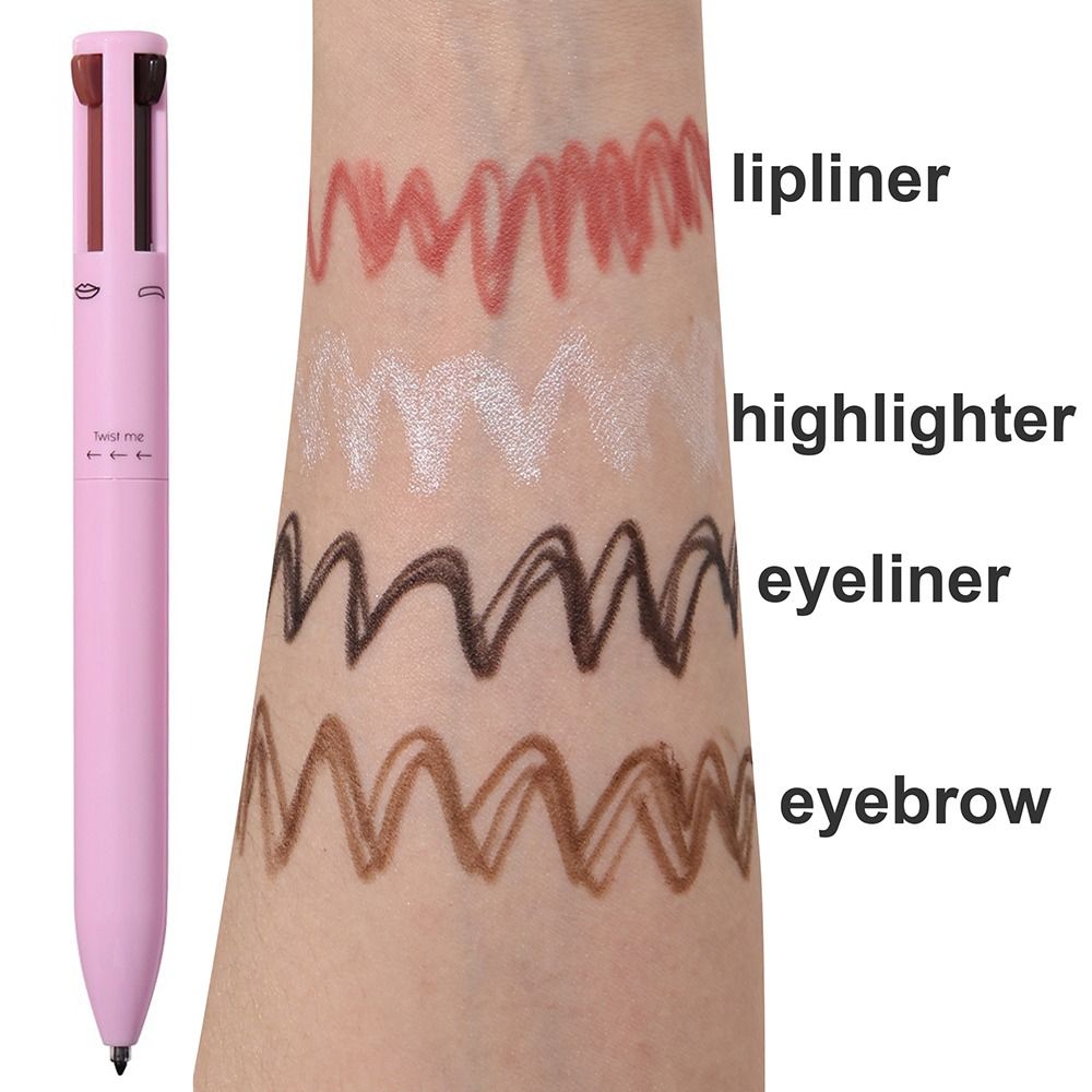 女性用防水アイライナーメイクペン,眉毛エンハンサー,多機能リ - Beauty Makeup Women のレビューと価格
