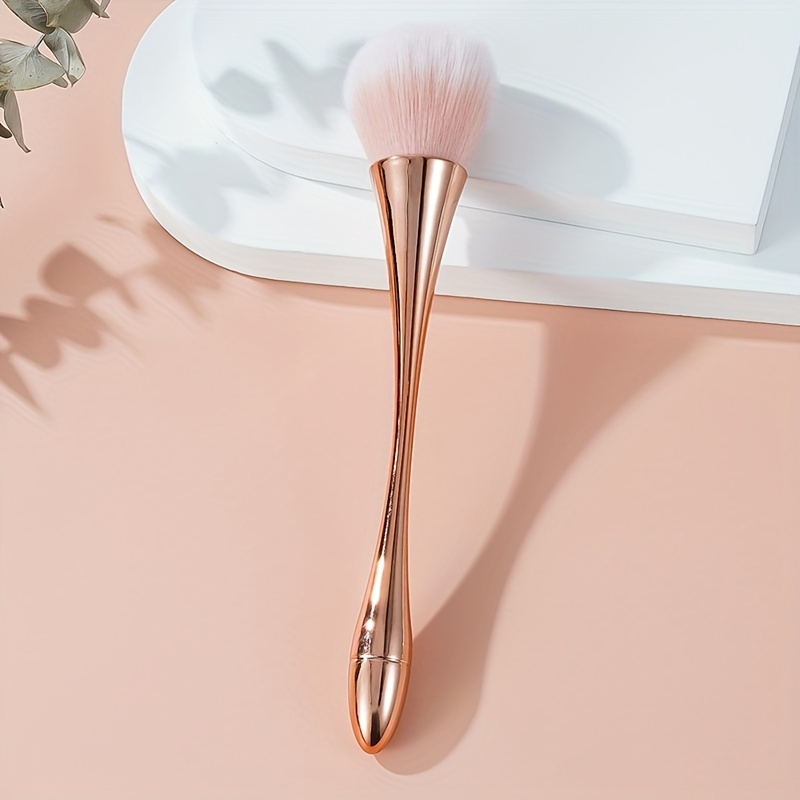 ローズゴールデンファンメイクブラシ、化粧ブラシルースパウダー - Beauty Flower Makeup のレビューと価格