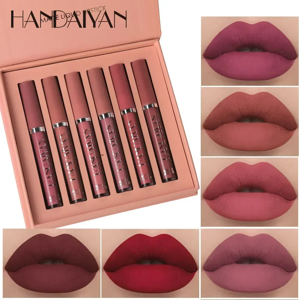 HANDAIYAN 6 個口紅セットメイクアップ女性のための - Beauty Huda Makeup のレビューと価格