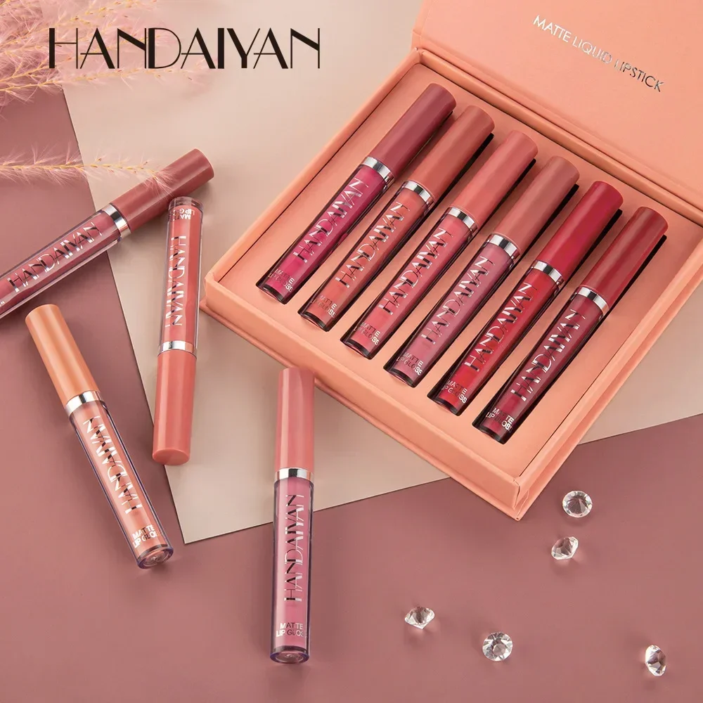 HANDAIYAN 6 個口紅セットメイクアップ女性のための - Beauty Huda Makeup のレビューと価格