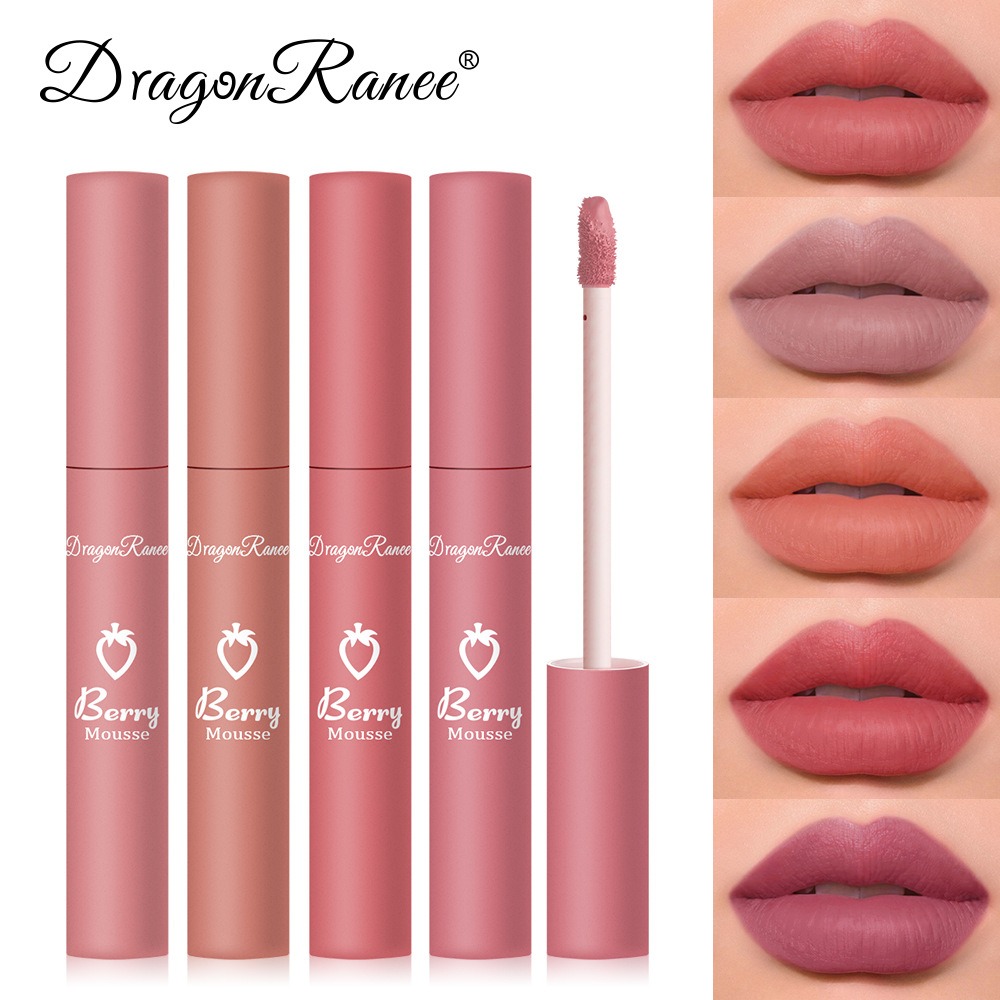 8 色のセクシーなマット口紅防水長期的な演色性ノンスティック - Beauty Huda Makeup のレビューと価格