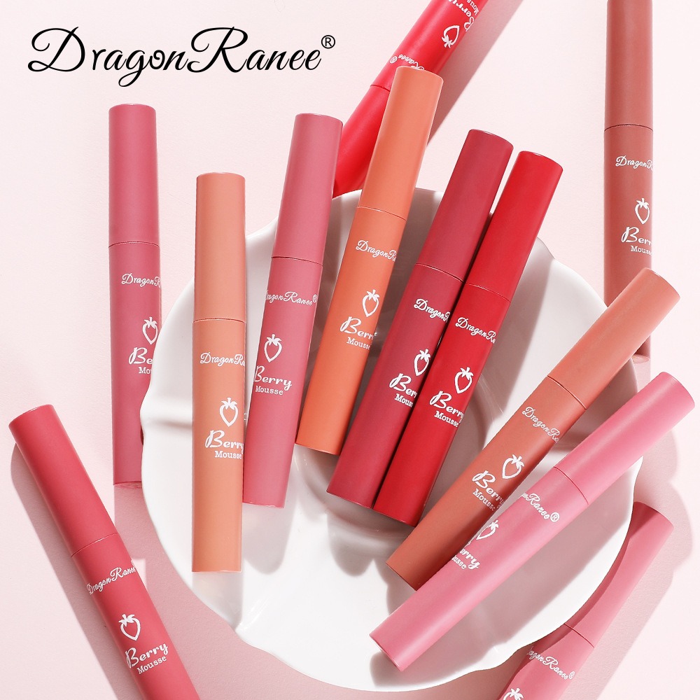 8 色のセクシーなマット口紅防水長期的な演色性ノンスティック - Beauty Huda Makeup のレビューと価格