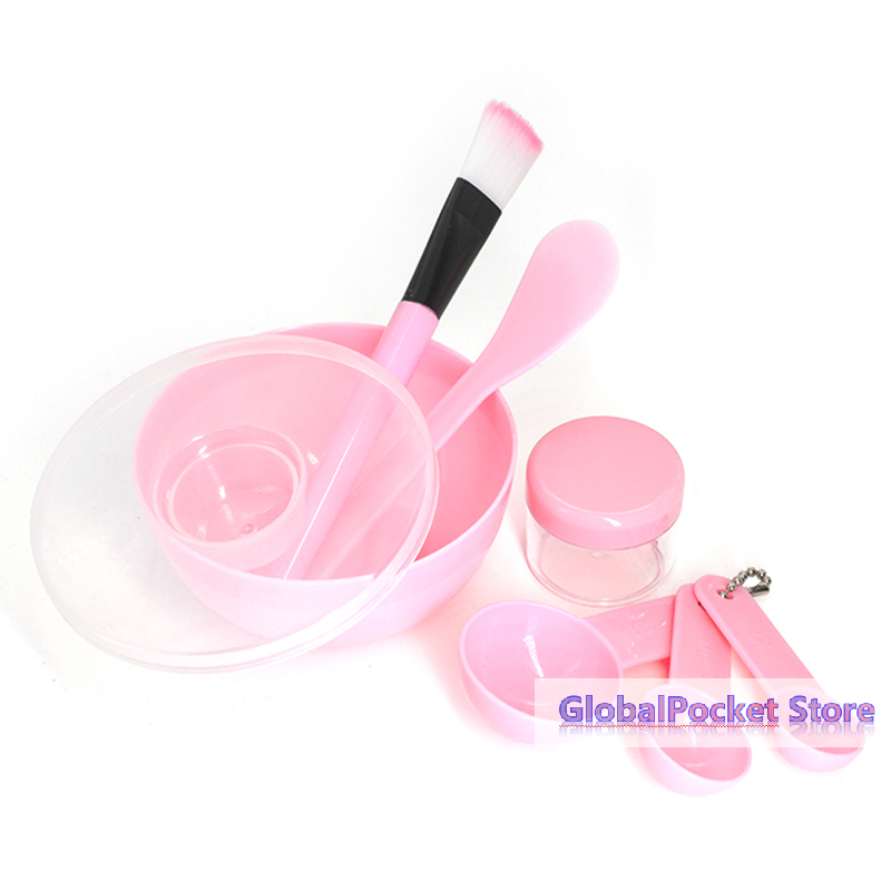 フェイシャルブラシマスクボウルスプーンセットマスクブラシバー - Makeup Brush Set のレビューと価格