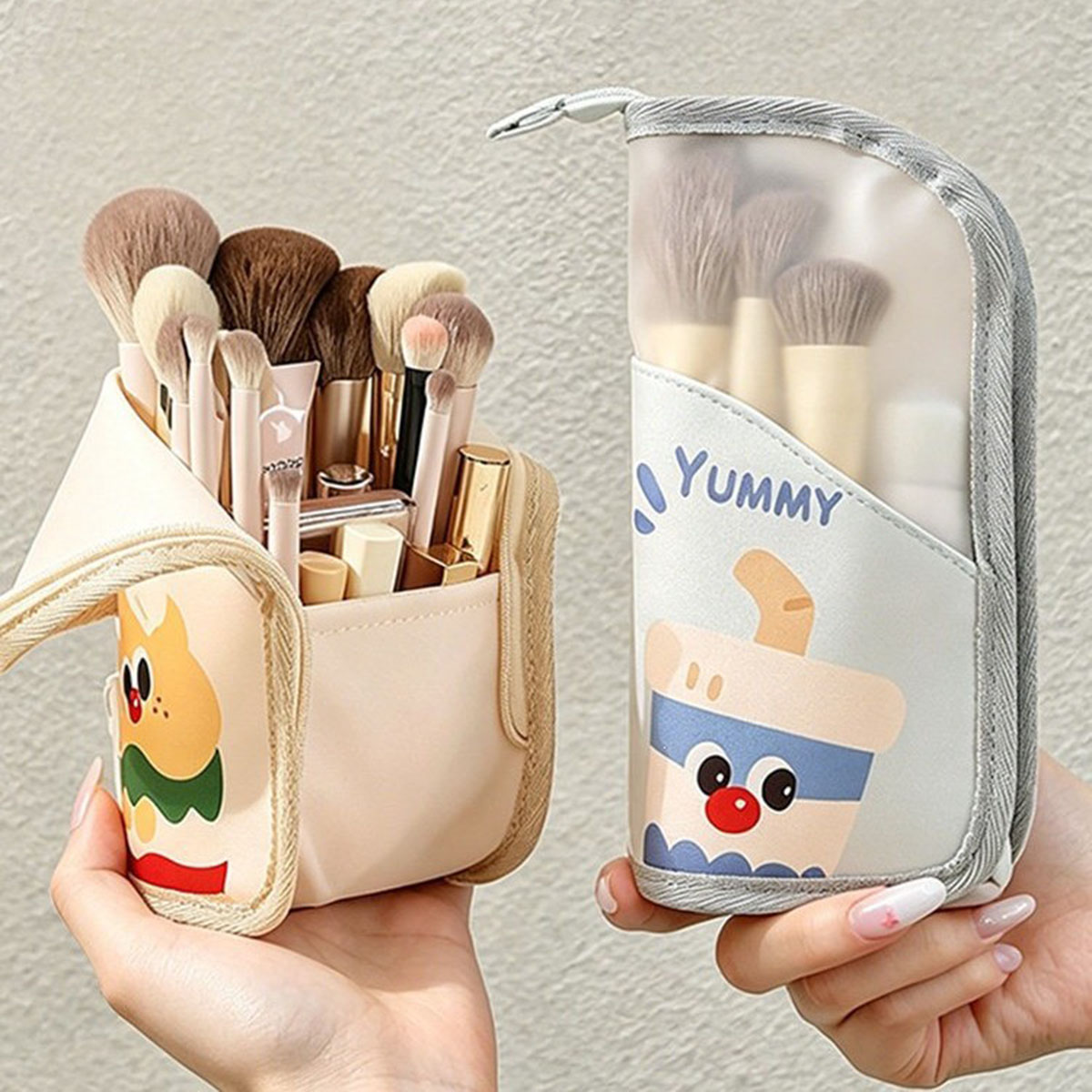 1 個化粧品バッグトラベルスタンド収納メイクアップ下着オーガ - Beauty Bag Makeup のレビューと価格