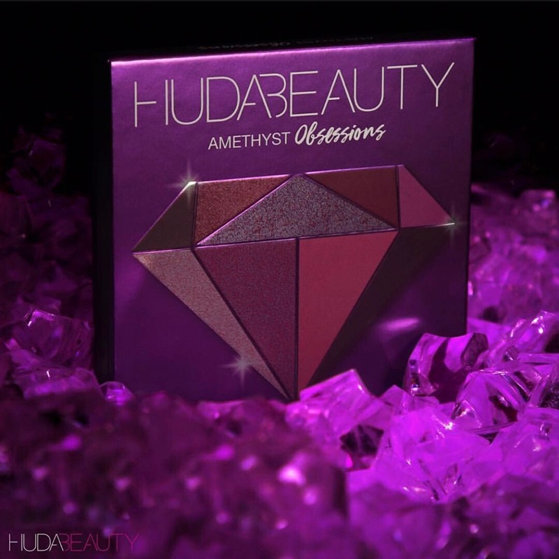 Huda Beauty 9色パレット ダイヤモンドアメジスト - Beauty Huda Makeup のレビューと価格