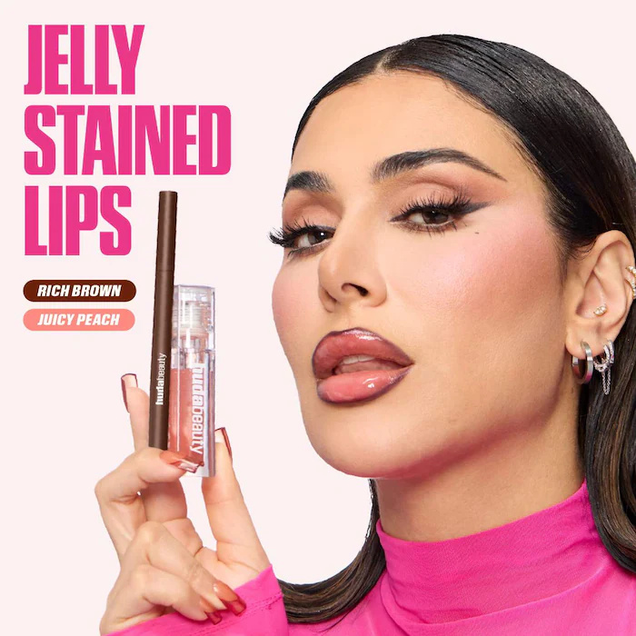 防水マットリップライナーペンシルレッド輪郭ティント口紅長期的 - Beauty Huda Makeup のレビューと価格