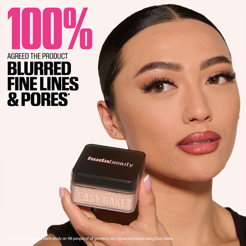 Huda Easy Bake ルースセッティングパウダー ロ - Beauty Huda Makeup のレビューと価格