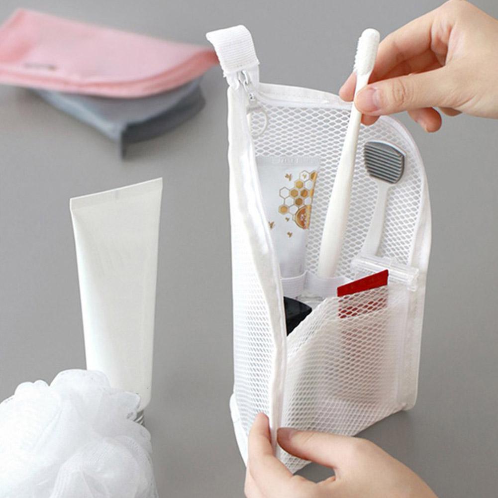 EVA メッシュ化粧品バッグ旅行収納ポータブルトイレタリービ - Beauty Bag Makeup のレビューと価格