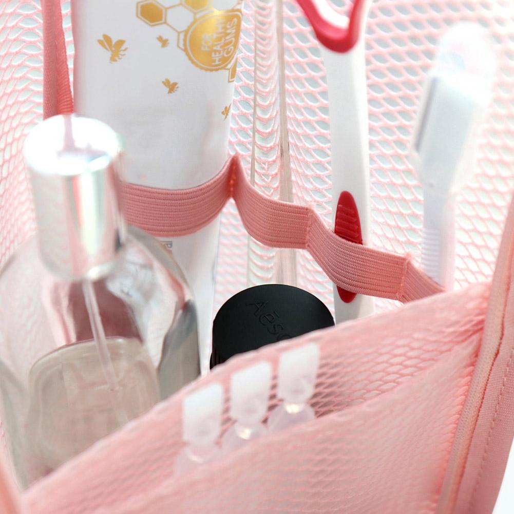 EVA メッシュ化粧品バッグ旅行収納ポータブルトイレタリービ - Beauty Bag Makeup のレビューと価格