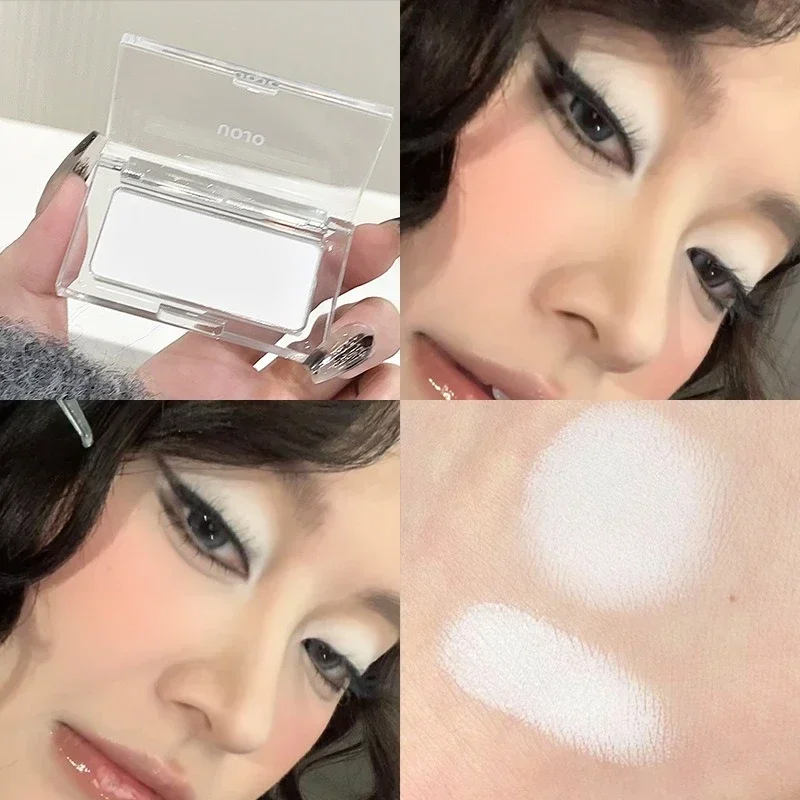 長持ちマットホワイトハイライターブライトンパレットモノクロー - Highlighter Bronzer Palette のレビューと価格