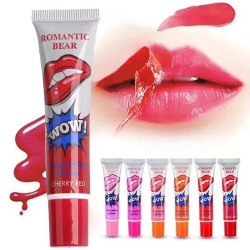 メイクアップピールオフリップグロスケア唇の色ティアプル液体口 - Beauty Huda Makeup のレビューと価格