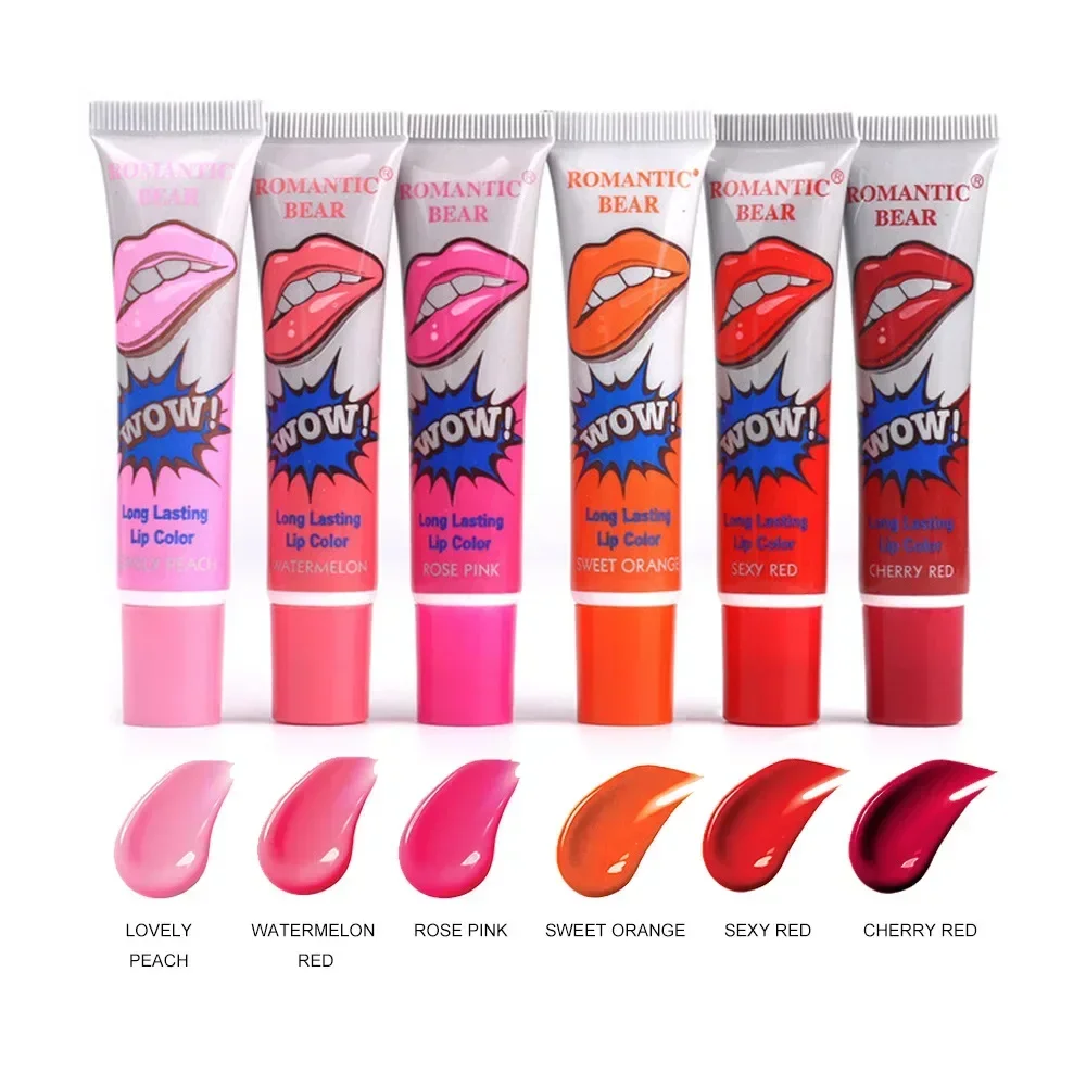 メイクアップピールオフリップグロスケア唇の色ティアプル液体口 - Beauty Huda Makeup のレビューと価格