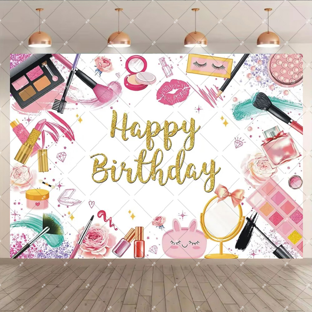 女性のためのピンクのパーソナライズされたバナーの背景,美容, - Beauty Makeup Events のレビューと価格