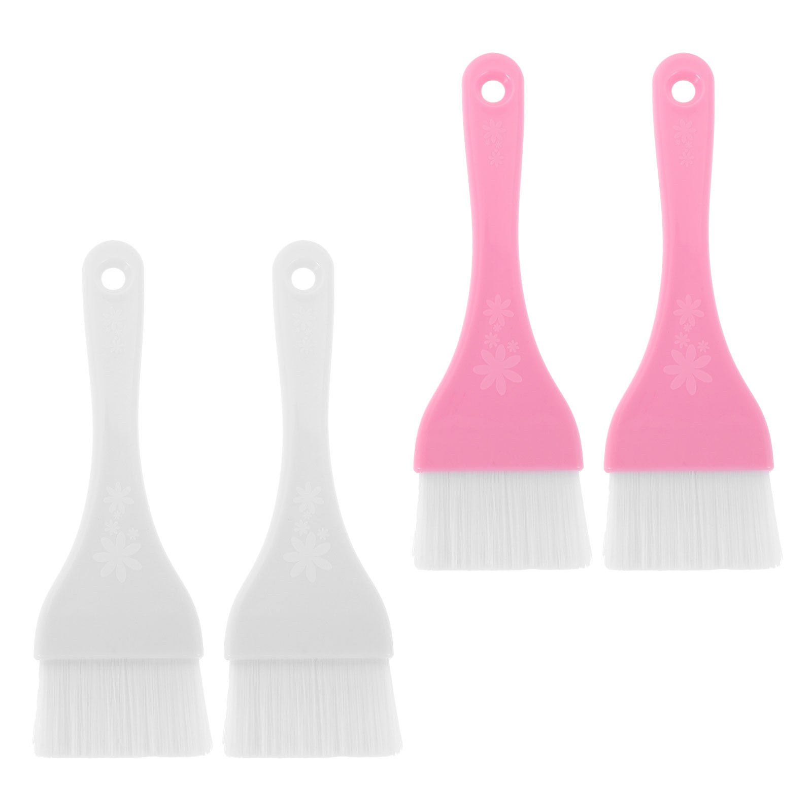 4個入りフェイシャルマスクアプリケーター ソフト大型メイクブ - Makeup Brush Set のレビューと価格