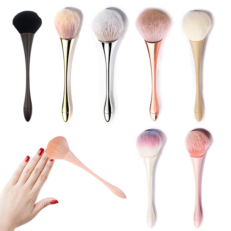 マニキュア用ダスティングブラシ,ネイルアートアクセサリー,大 - Beauty Flower Makeup のレビューと価格